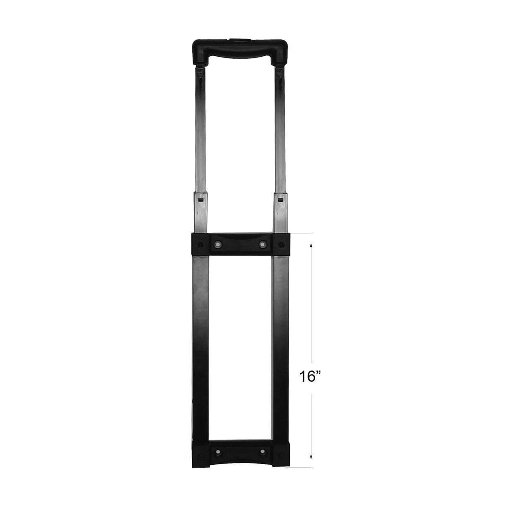 16" Black, 3-Stage Pull Handle Assembly, #L-3396