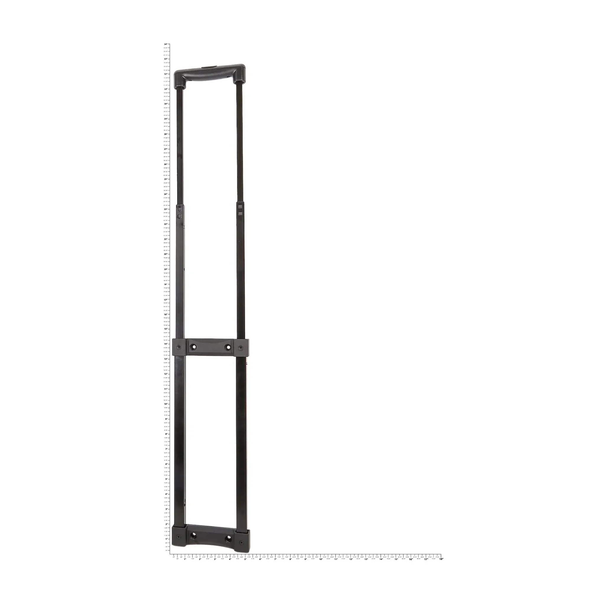 16" Black, 3-Stage Pull Handle Assembly, #L-3396