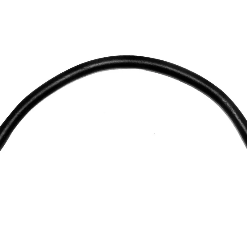 18" Black, Purse Handle with Brass Hardware, Leather, #L-1552-BLK