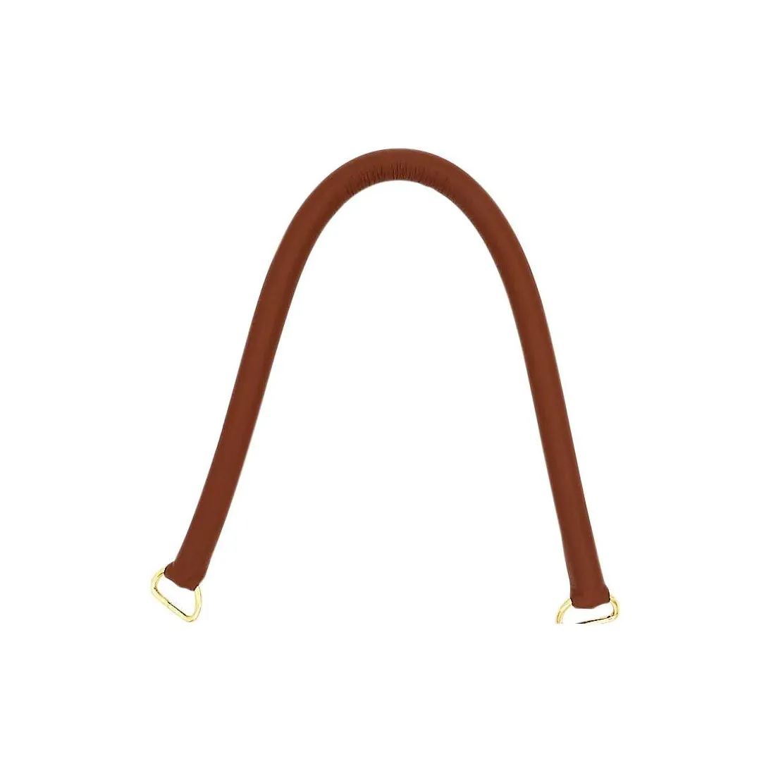 18" Tan, Handle with Brass Hardware, Leather, #L-1552-TAN
