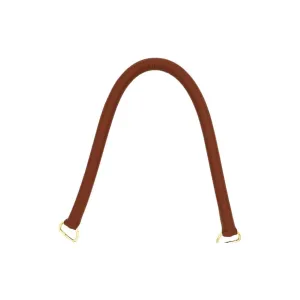 18" Tan, Handle with Brass Hardware, Leather, #L-1552-TAN