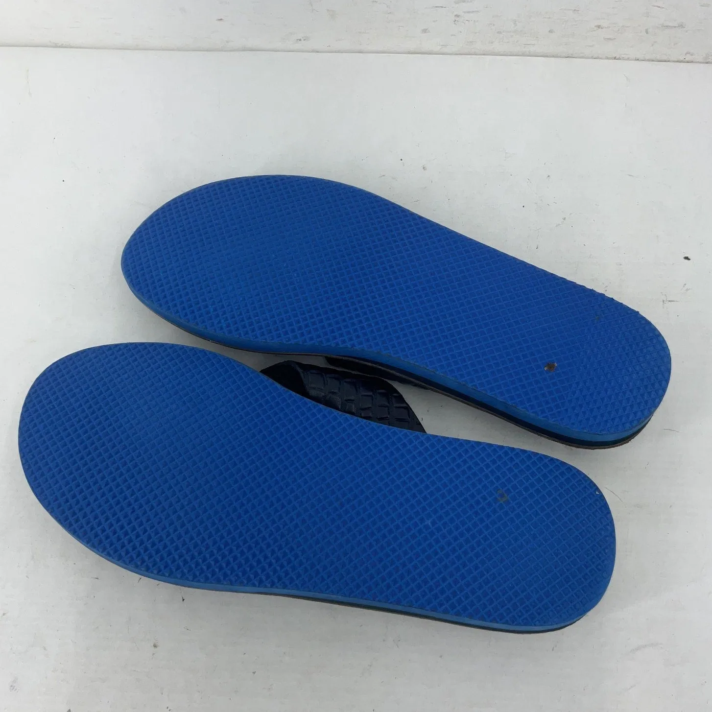 1968 Black Men's Summer Flip Flops Size 8 Synthetic Preowned
