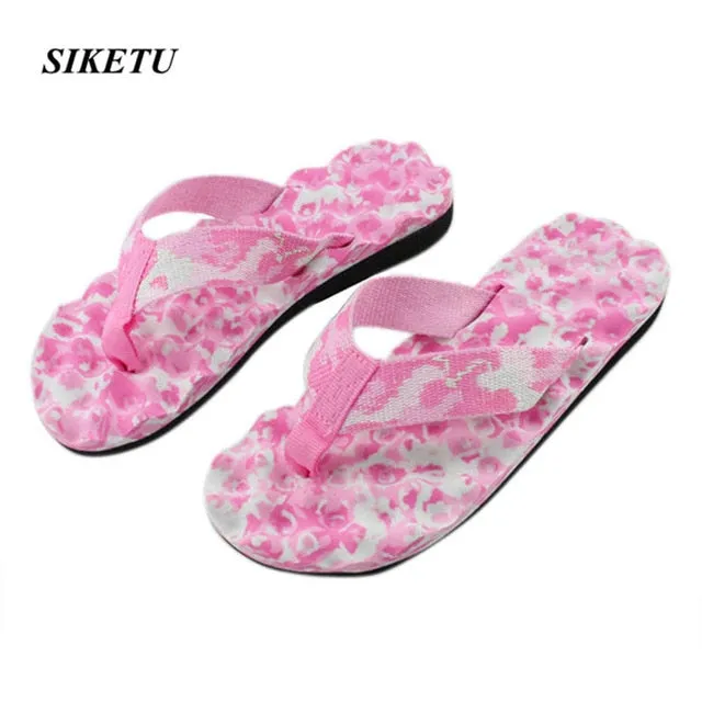 2019 New Women Summer Flip Flops Shoes Sandals Slipper indoor & outdoor Flip-flops slippers for women zapatos de mujer L*5