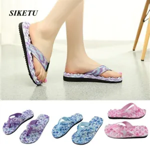 2019 New Women Summer Flip Flops Shoes Sandals Slipper indoor & outdoor Flip-flops slippers for women zapatos de mujer L*5