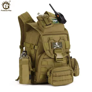 40L Large Capacity Man Army Tactics Backpacks Military Assault Bags 900D Waterproof