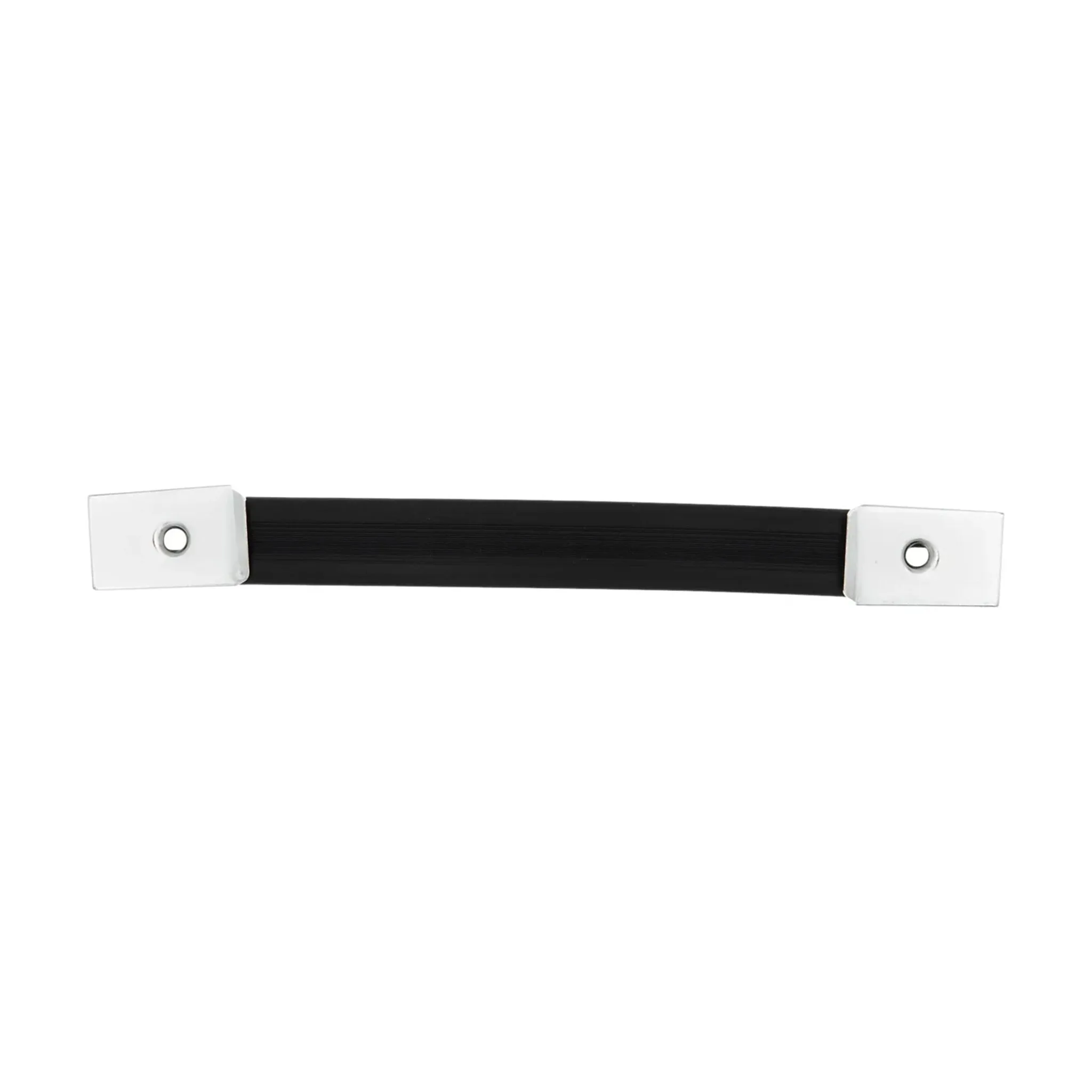 8" Black, Handle Handle Assembly with Nickel, Vinyl, #L-2786
