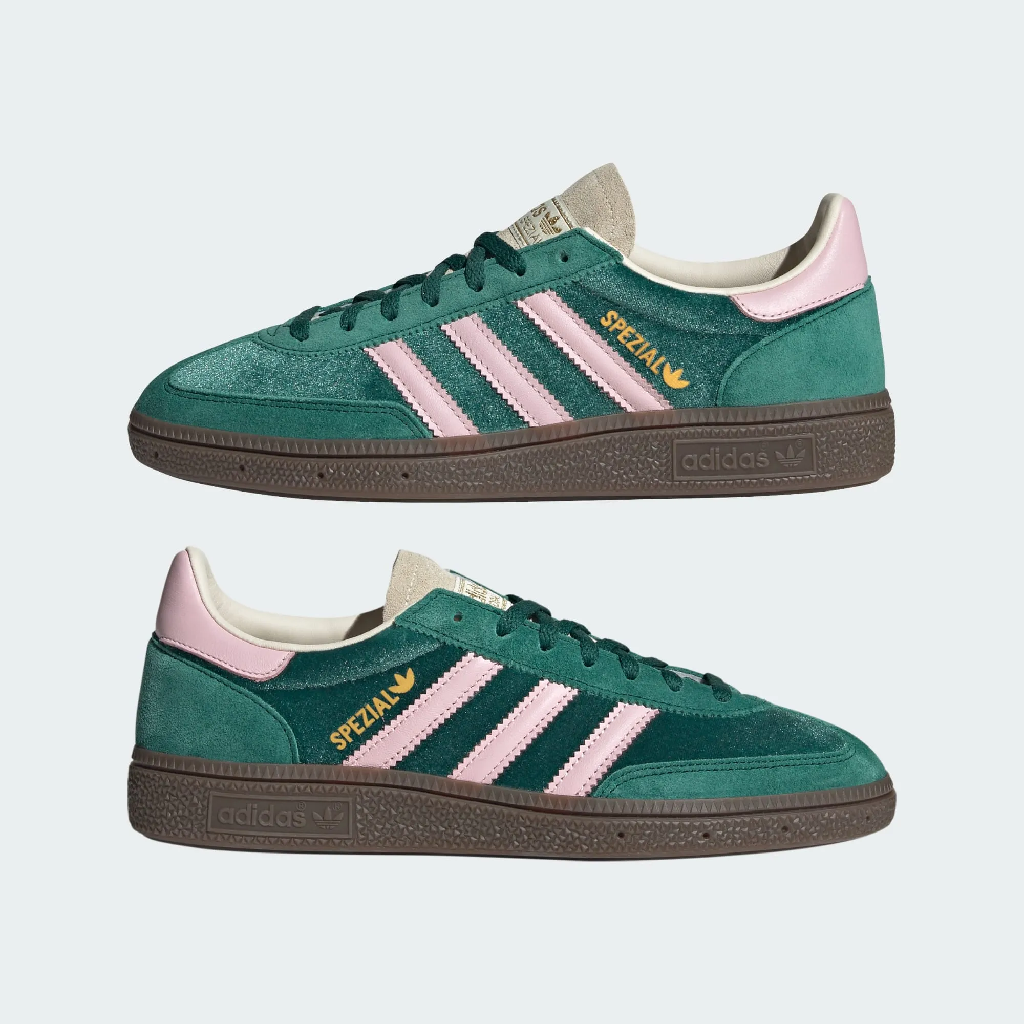 adidas Originals Handball Spezial Collegiate Green / Clear Pink / Cream White