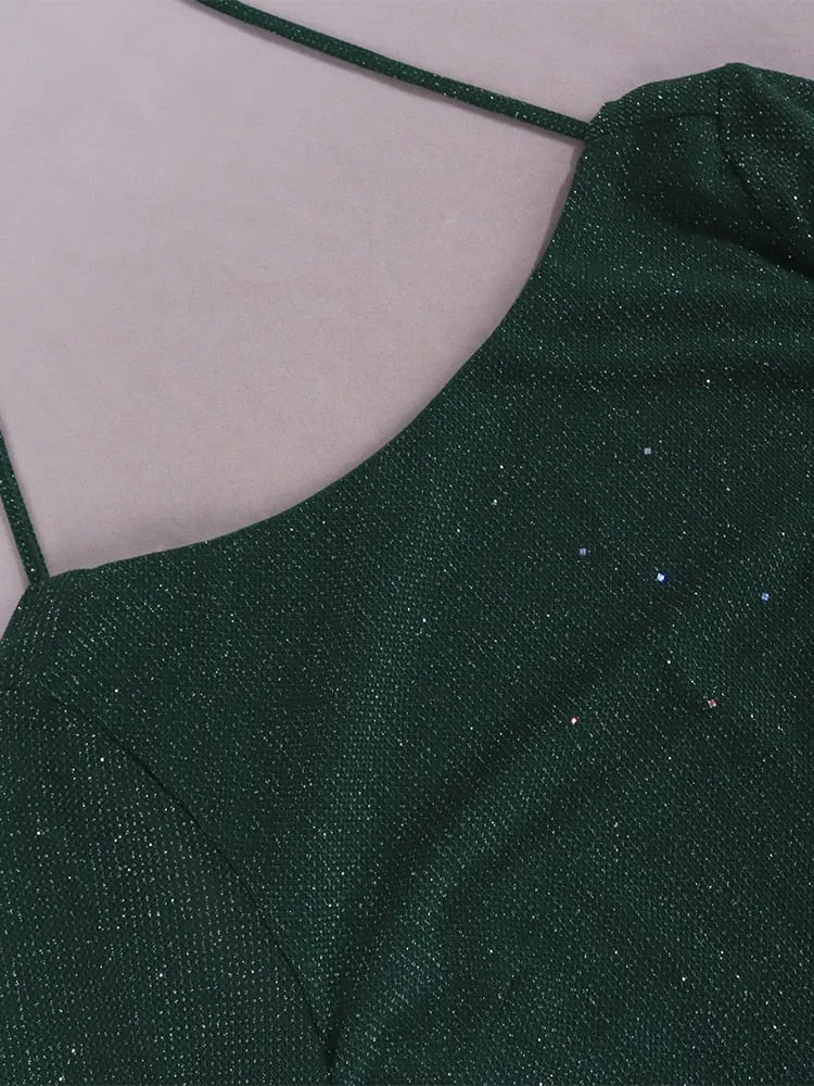 Aella Long Sleeve Sequin Dress