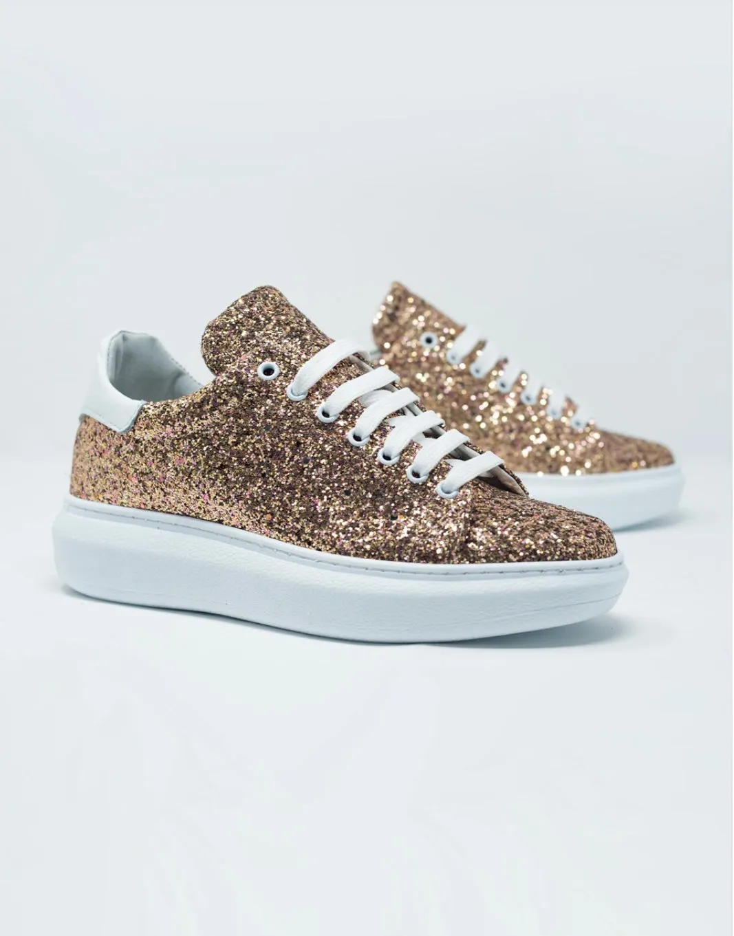 AMAZING Black or Gold Glitter Sneakers [Pre-Order]