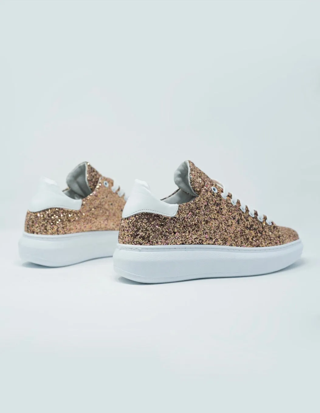 AMAZING Black or Gold Glitter Sneakers [Pre-Order]
