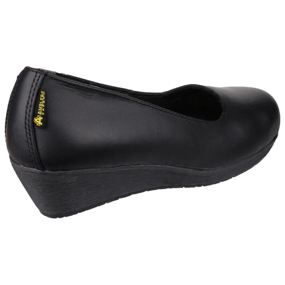 Amblers Fs107 Heeled Court Safety Shoes Womens