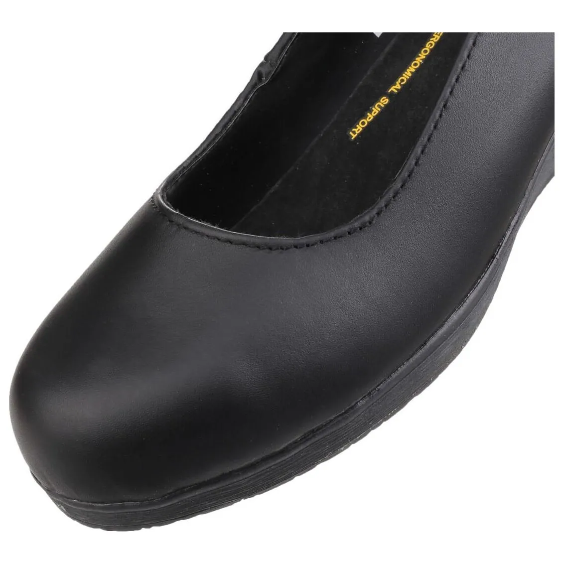 Amblers Fs107 Heeled Court Safety Shoes Womens