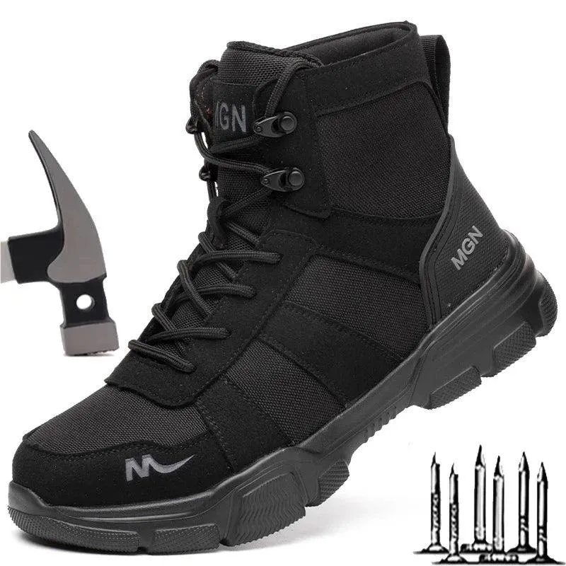 Arbeitsstiefel Sicherheitsschuhe Männer Stahlkappe Schuhe