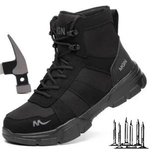 Arbeitsstiefel Sicherheitsschuhe Männer Stahlkappe Schuhe