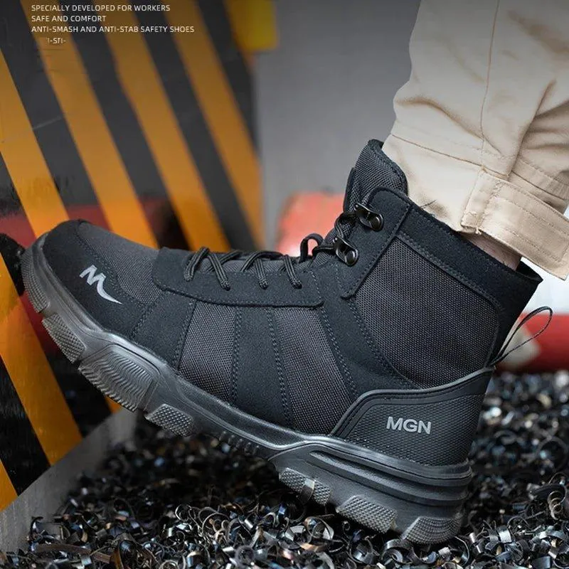 Arbeitsstiefel Sicherheitsschuhe Männer Stahlkappe Schuhe