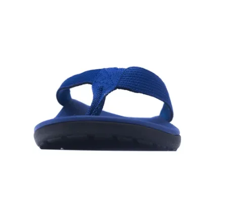 Axign Premium Orthotic Flip Flops with Arch Support – Navy Blue (Womens)