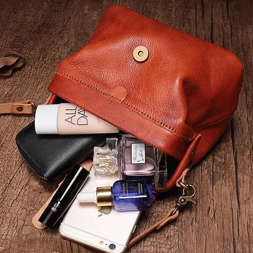 Black Leather Women's MIni Doctor Handbag Small Doctors Bag Doctor Style Handbag Purse for Ladies