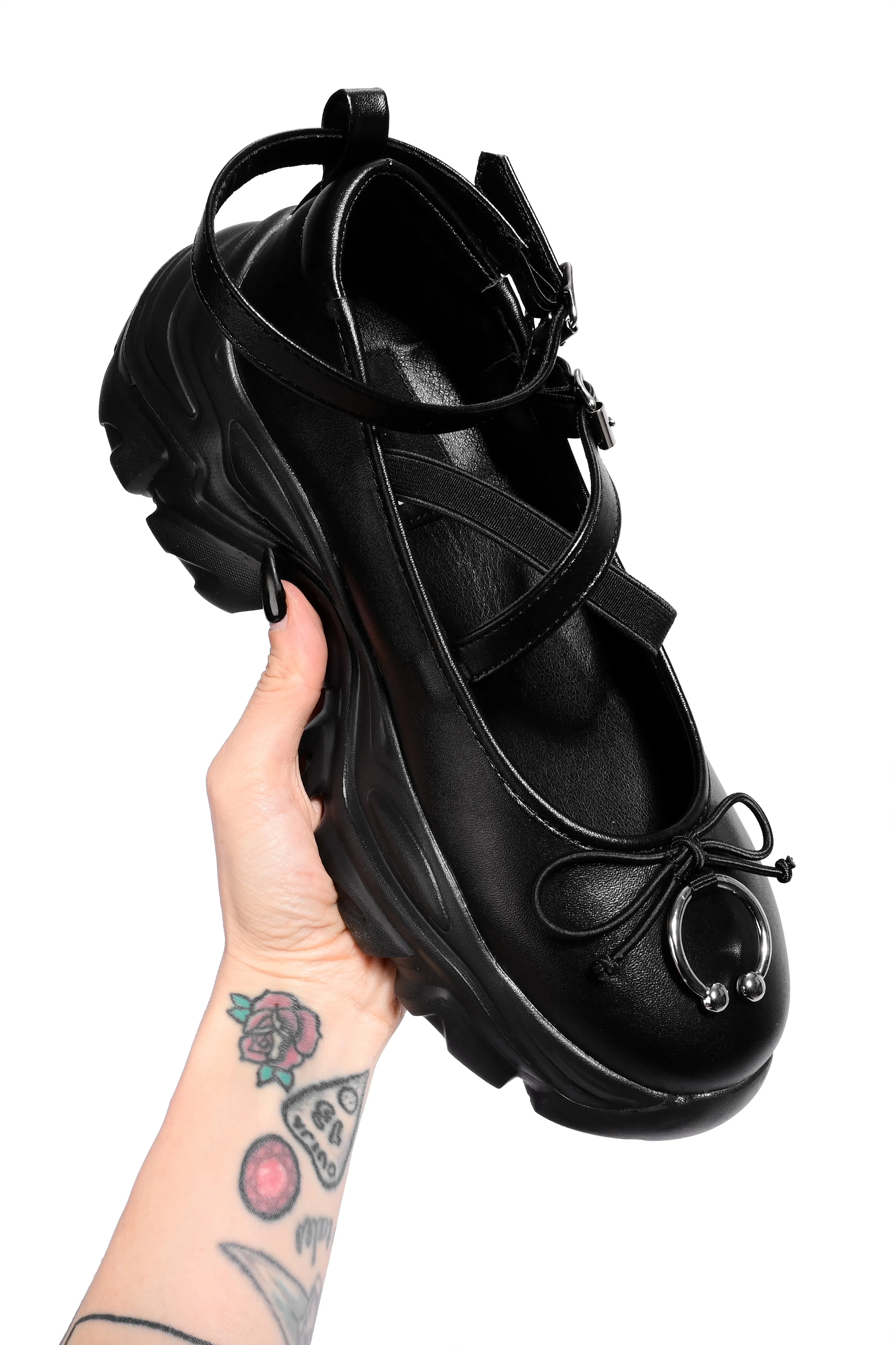 Black Swan Sneaker Size 7 left!