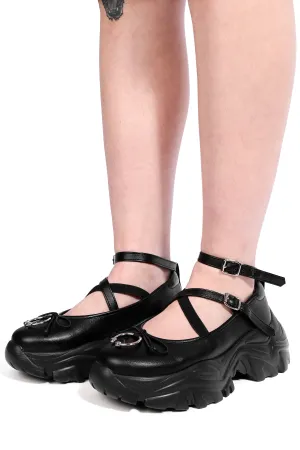 Black Swan Sneaker Size 7 left!