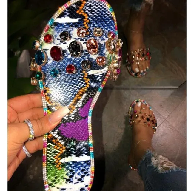 Blingy Glitter Beach/Outdoor Women Sandals