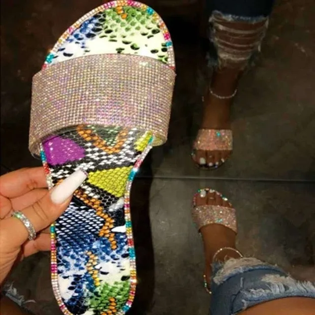 Blingy Glitter Beach/Outdoor Women Sandals