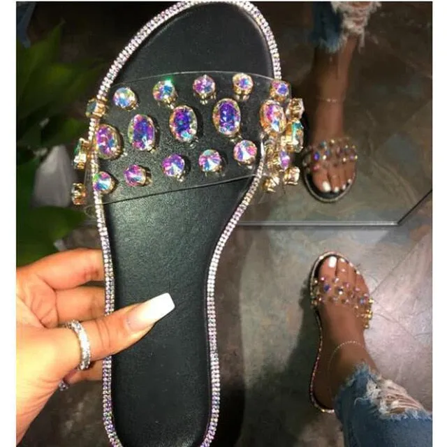 Blingy Glitter Beach/Outdoor Women Sandals