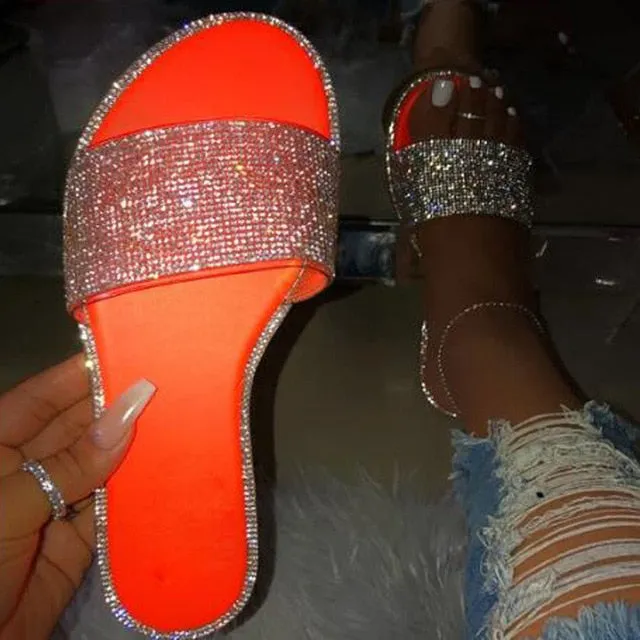 Blingy Glitter Beach/Outdoor Women Sandals