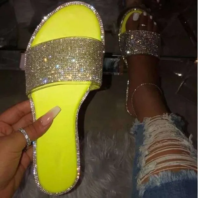 Blingy Glitter Beach/Outdoor Women Sandals