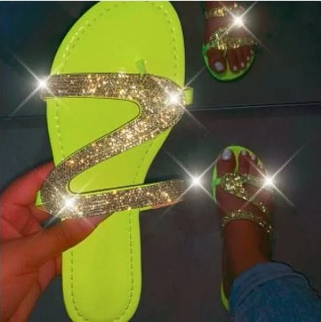Blingy Glitter Beach/Outdoor Women Sandals
