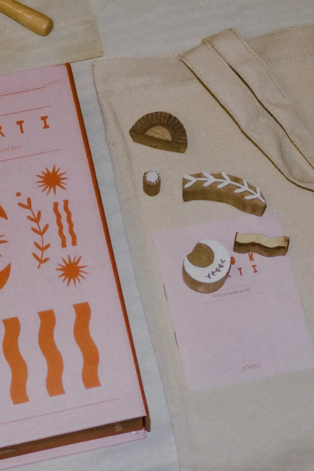 Block Printing Tote Kit