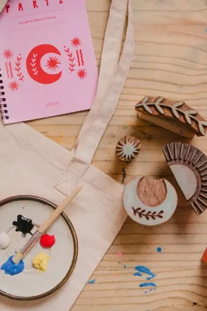 Block Printing Tote Kit