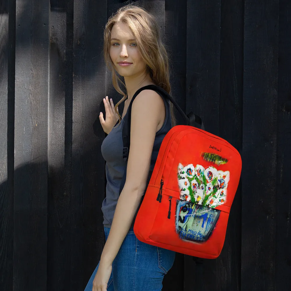Bouquet Red Backpack
