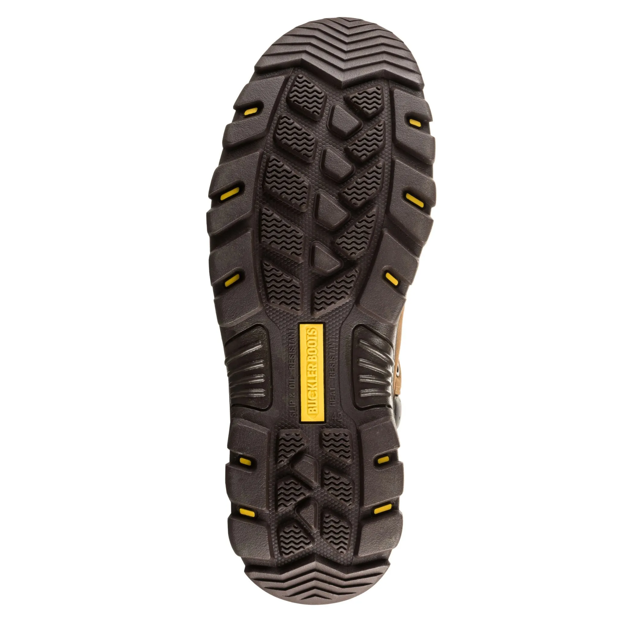 Buckbootz BSH012 Bang Guardz S3 Black Lace-up Buckler Boots