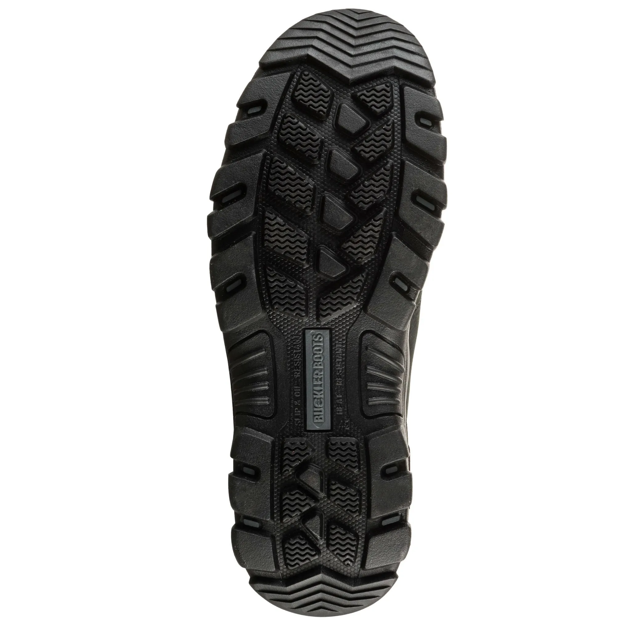 Buckbootz BSH012 Bang Guardz S3 Black Lace-up Buckler Boots