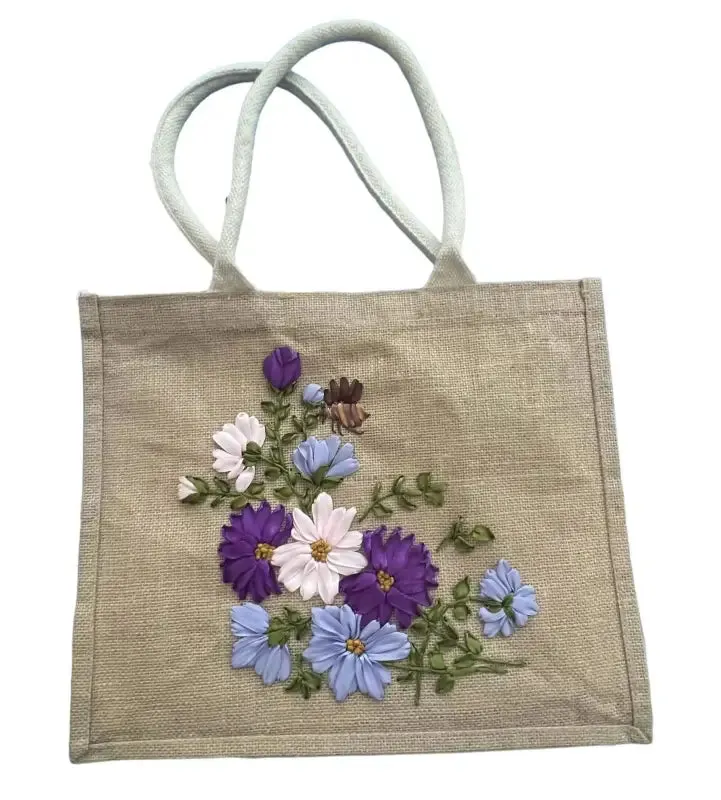 Classic Vintage Woven Straw Tote Bag - Casual Shoulder Bag