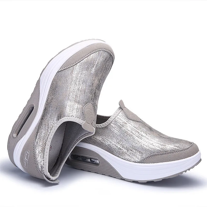Comelyy Casual Platform Slip On Sneakers