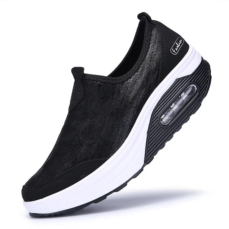 Comelyy Casual Platform Slip On Sneakers