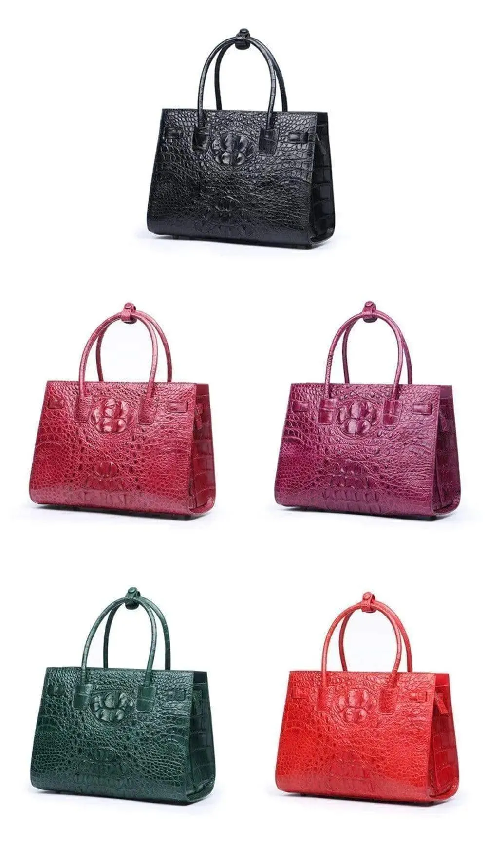 Crocodile Leather Tote bags