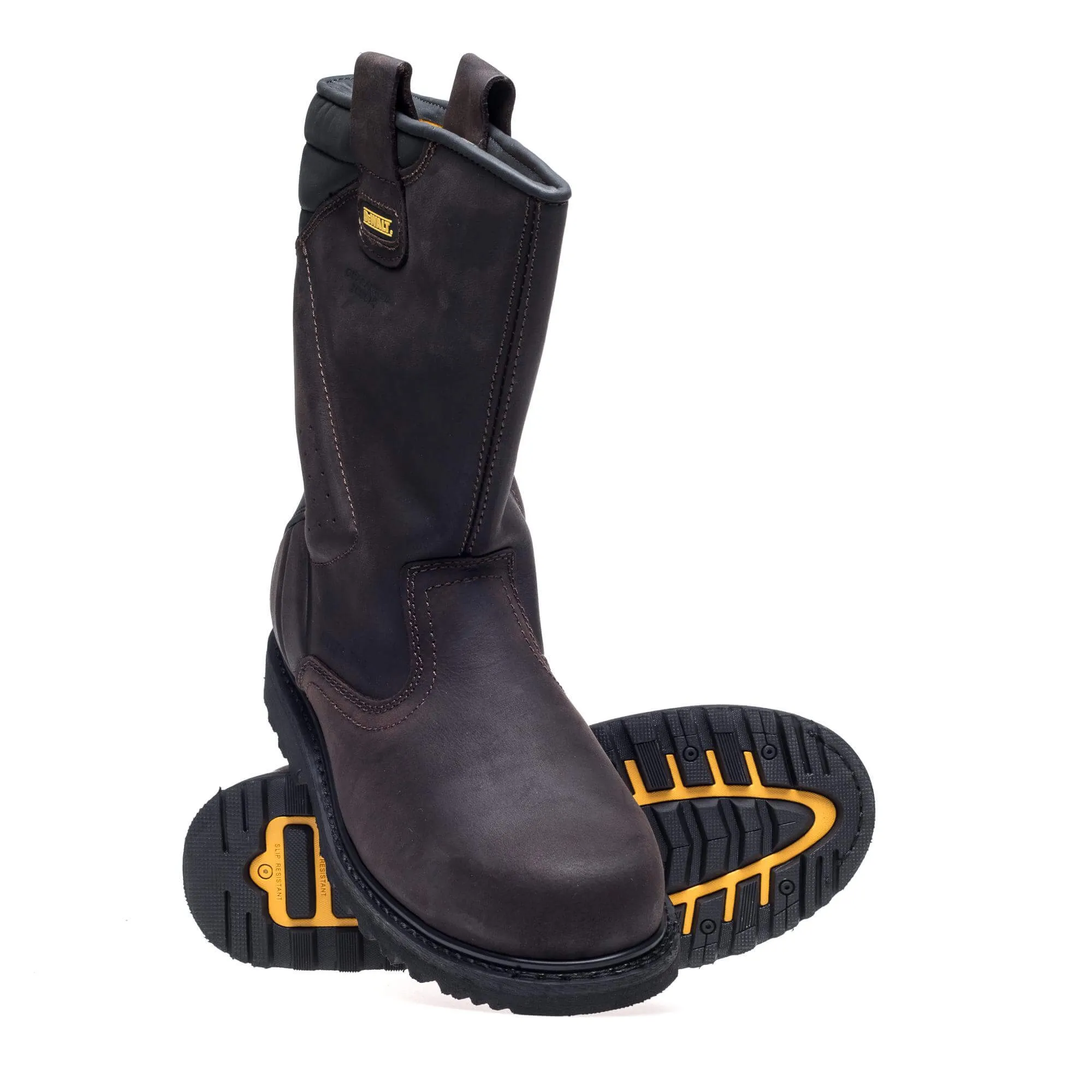 DeWalt Rigger Brown Welted Rigger Safety Boots