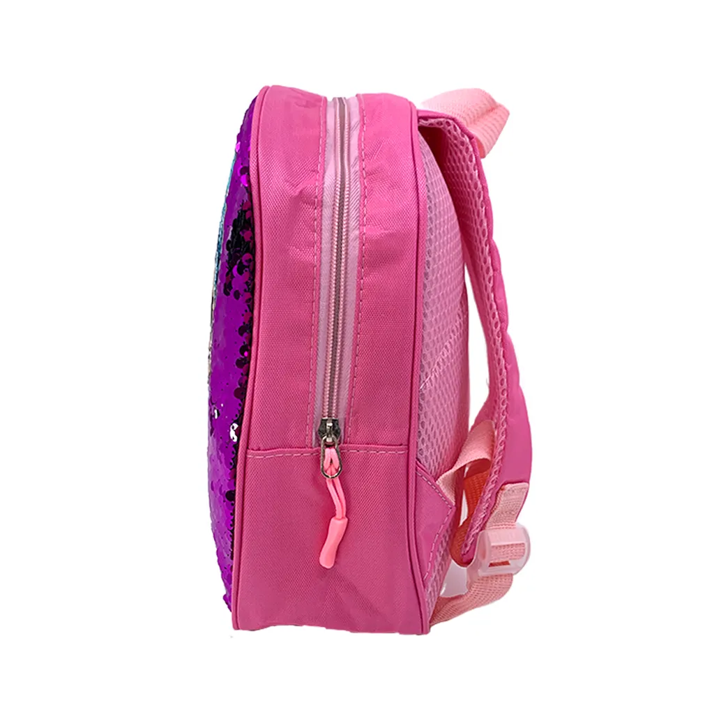 Disco Doll Sequins Mini Backpack - Purple