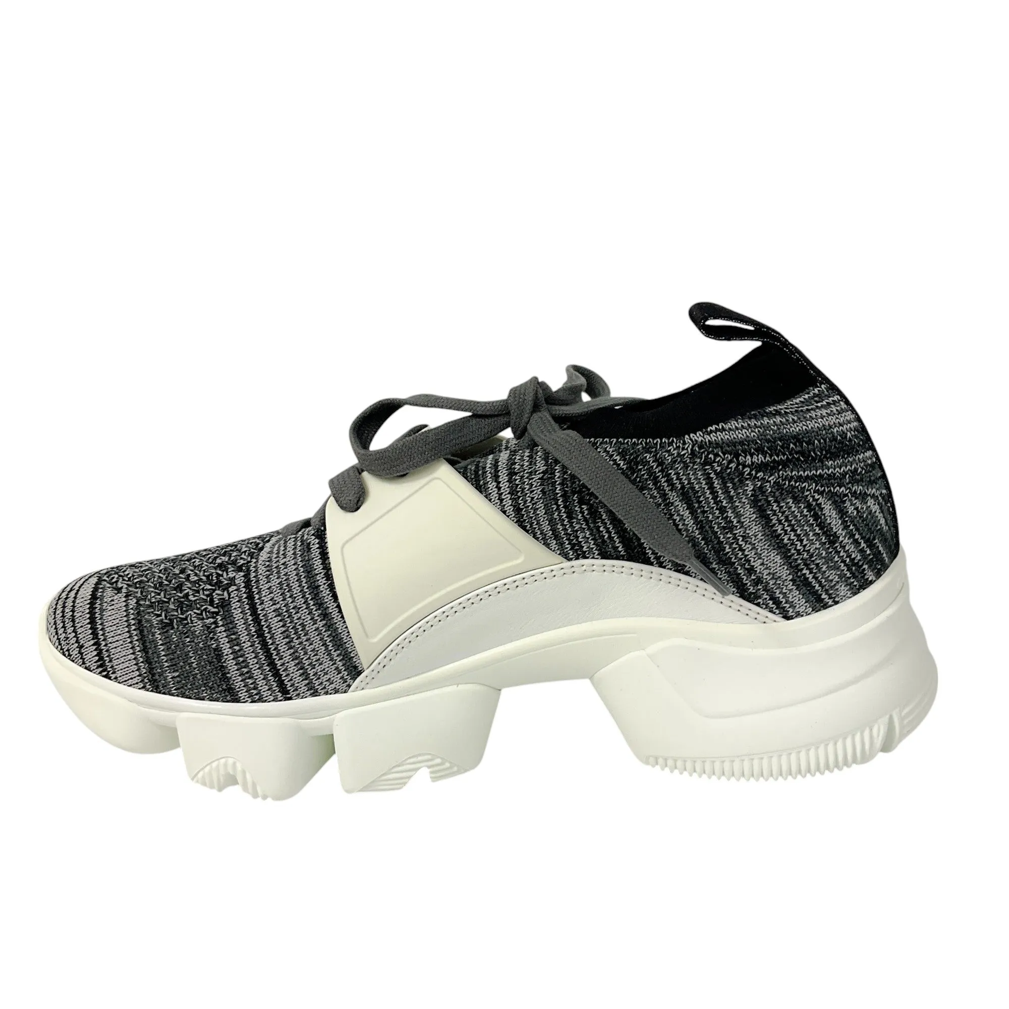 Givenchy Black / White Jaw Knit Low Top Sneakers