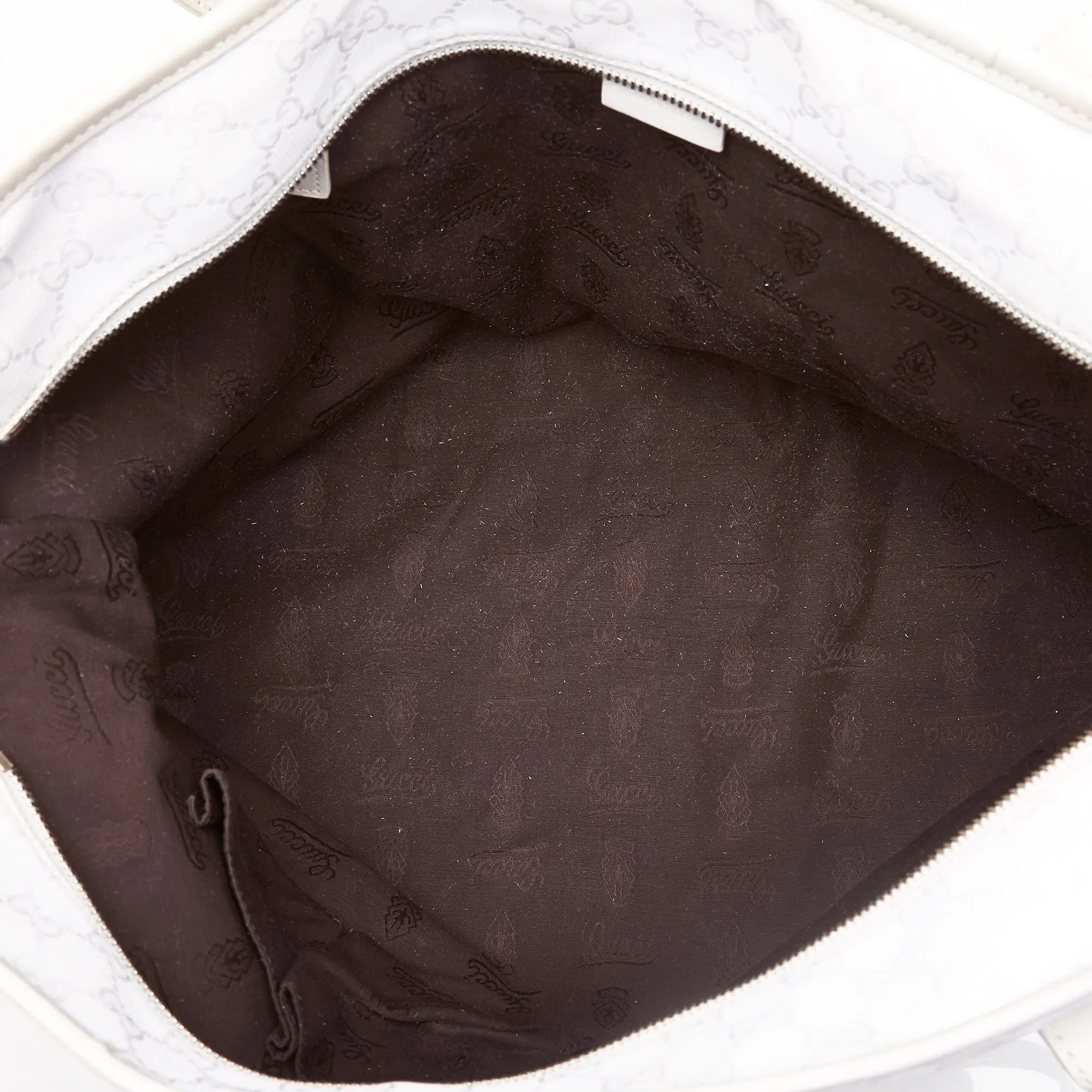 Gucci GG Imprime White Supreme Tote Bag