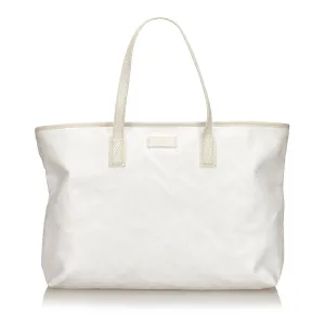 Gucci GG Imprime White Supreme Tote Bag