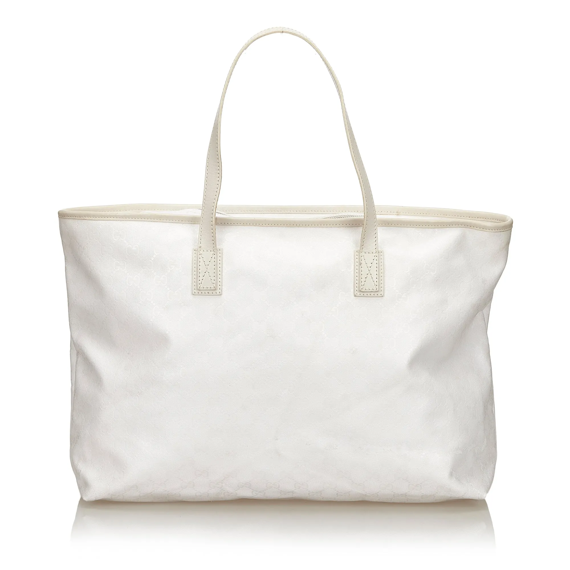 Gucci GG Imprime White Supreme Tote Bag
