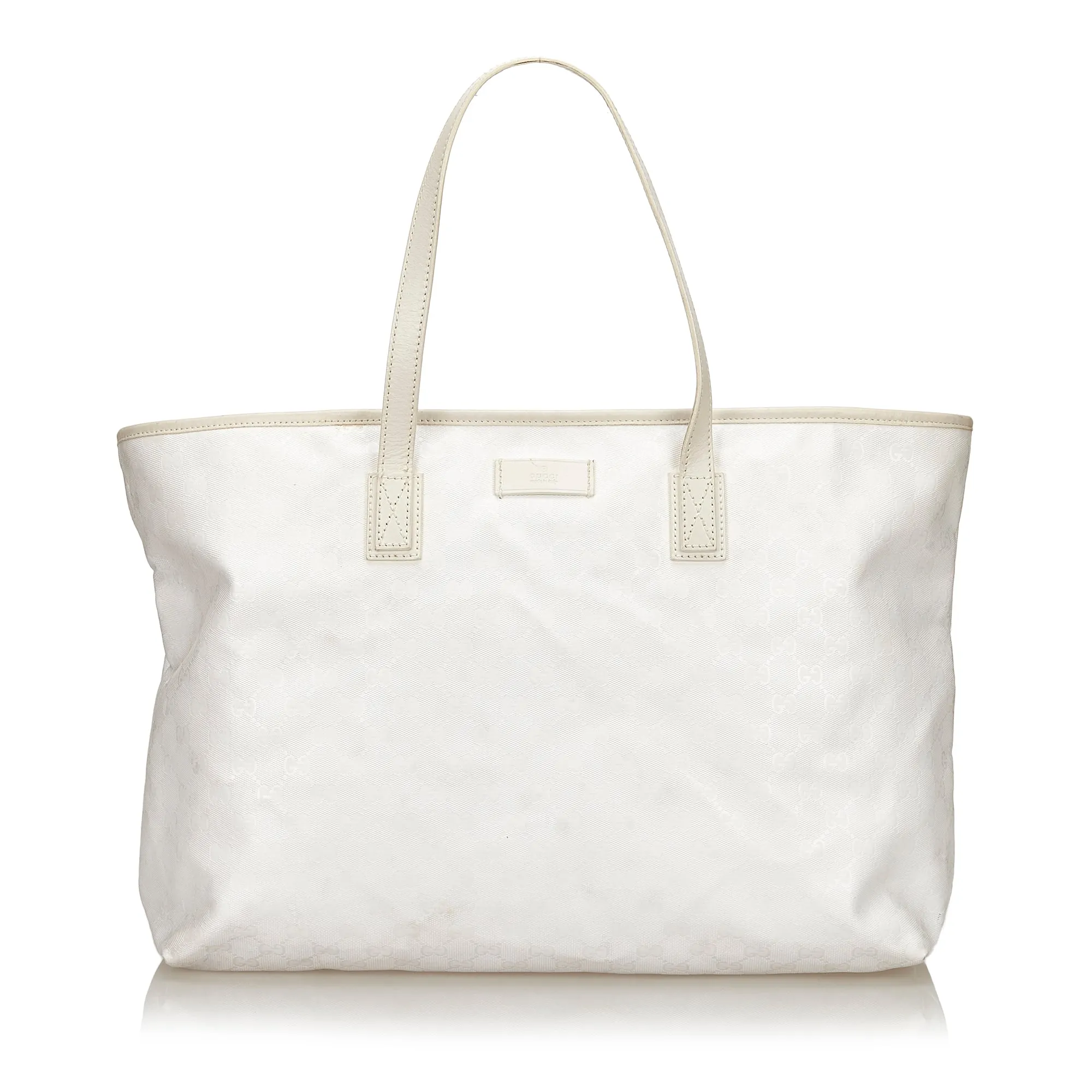 Gucci GG Imprime White Supreme Tote Bag