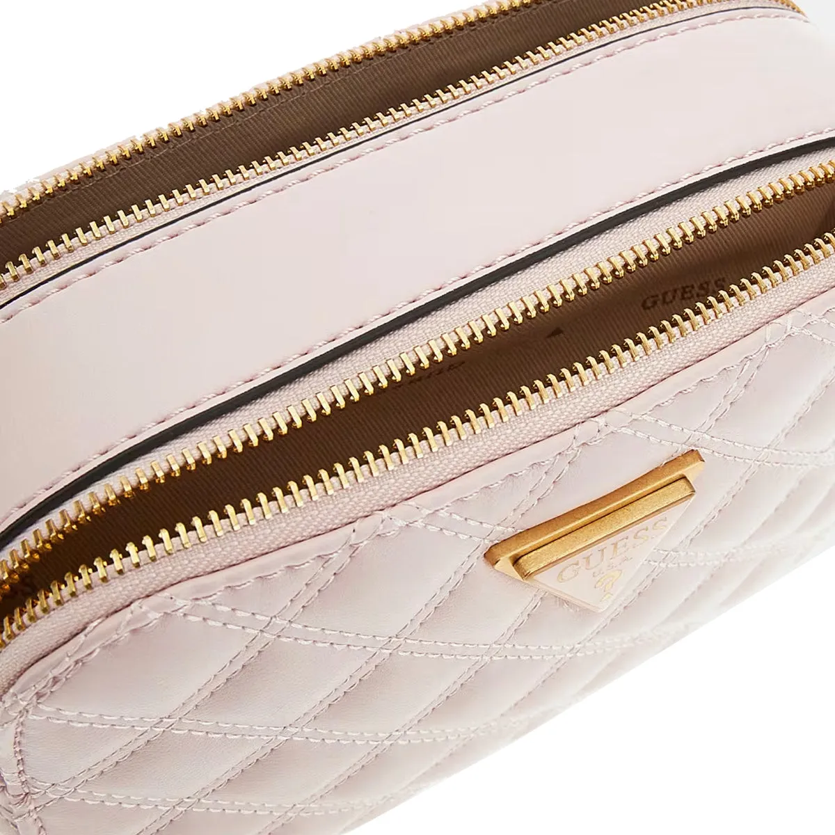Guess - Giully quilted Light Rose Camera Bag - HWQA8748140 - LIGHT/ROSE