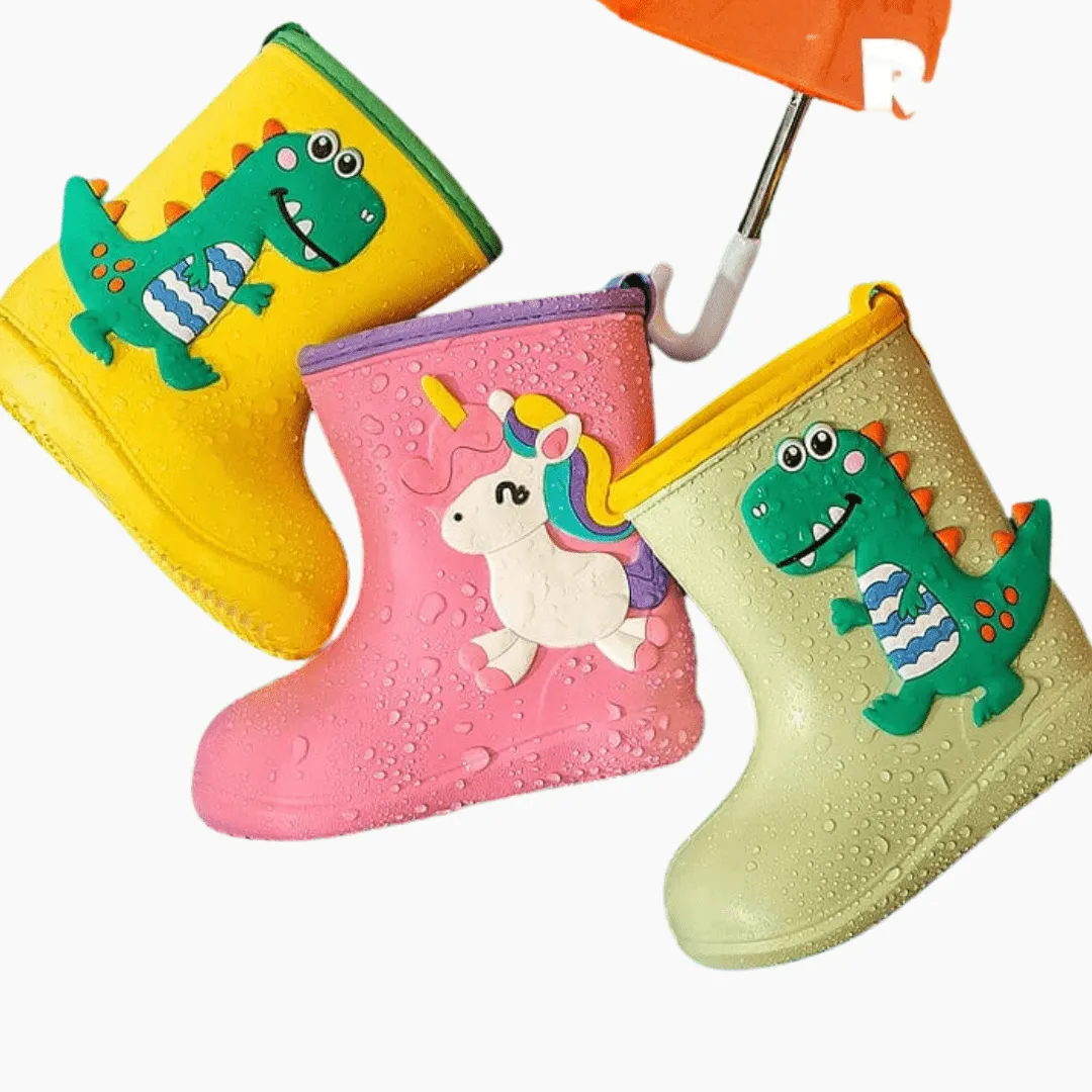 Kids Non-Slip Rubber Boots