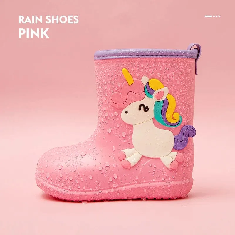 Kids Non-Slip Rubber Boots