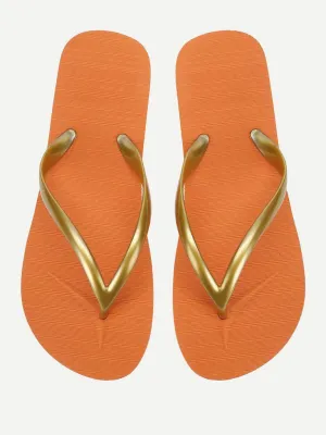 Letter Toe Post Sandals
