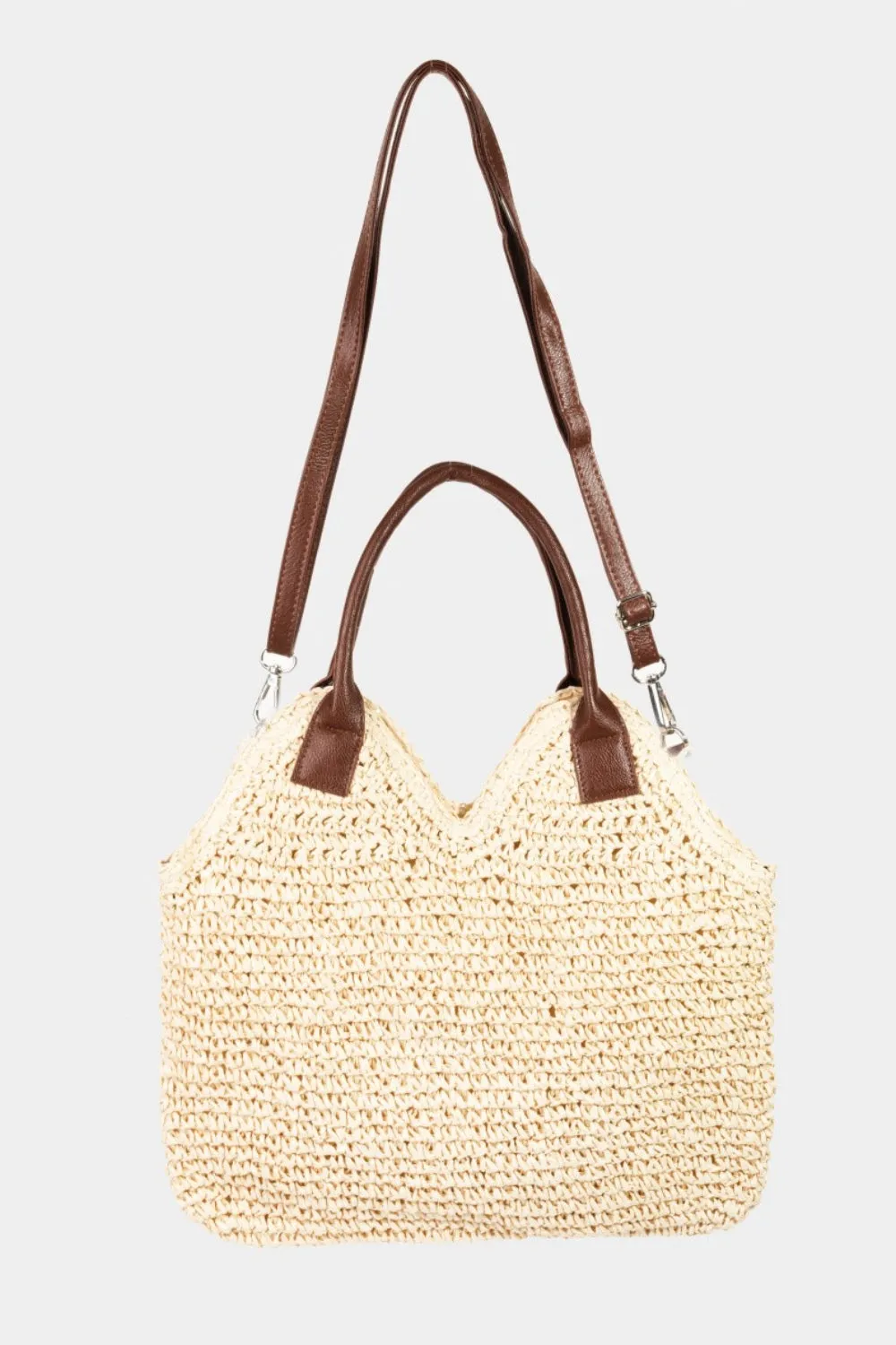 Mia Crossbody Straw Bag